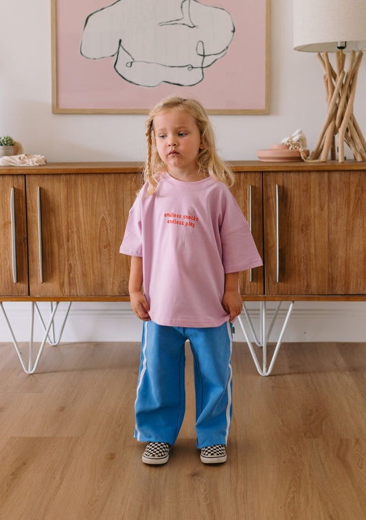 Endless Snacks Tee Pink