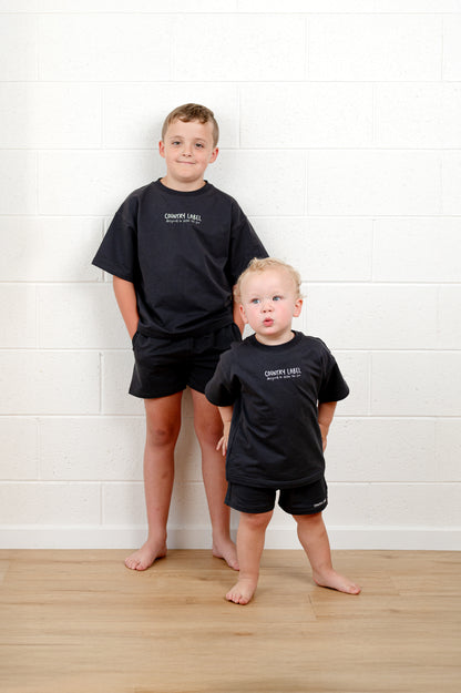 Kid's Charcoal Shorts