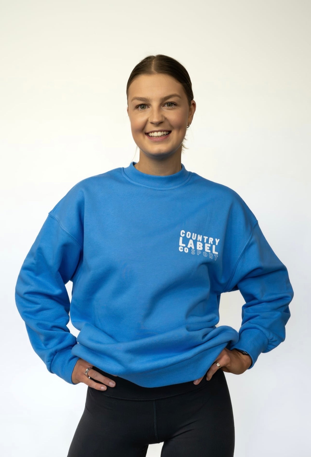 Women's Blue Sports Jumper