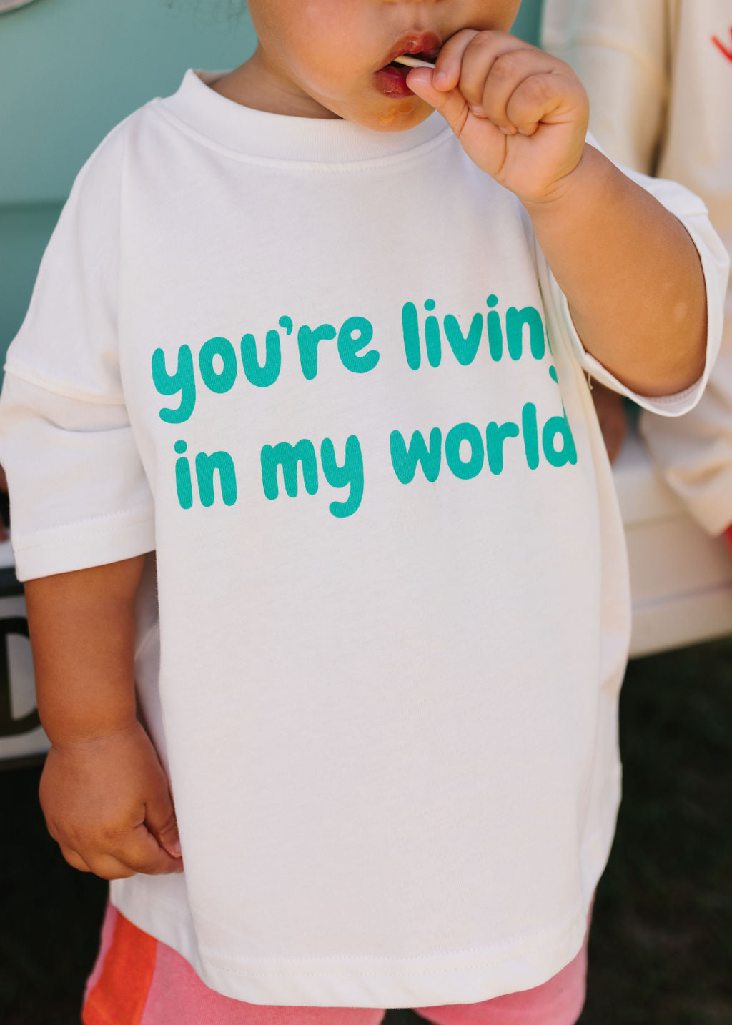 Living in my World Tee
