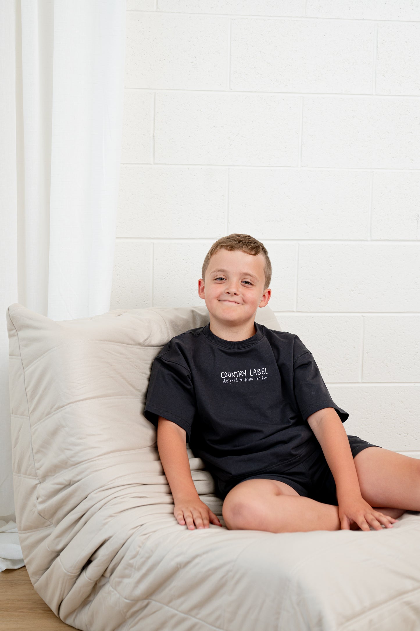 Kid's Charcoal Tee