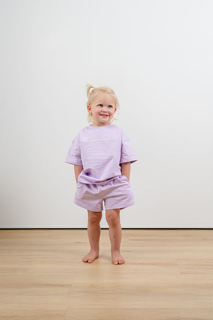 Kid's Lilac Shorts