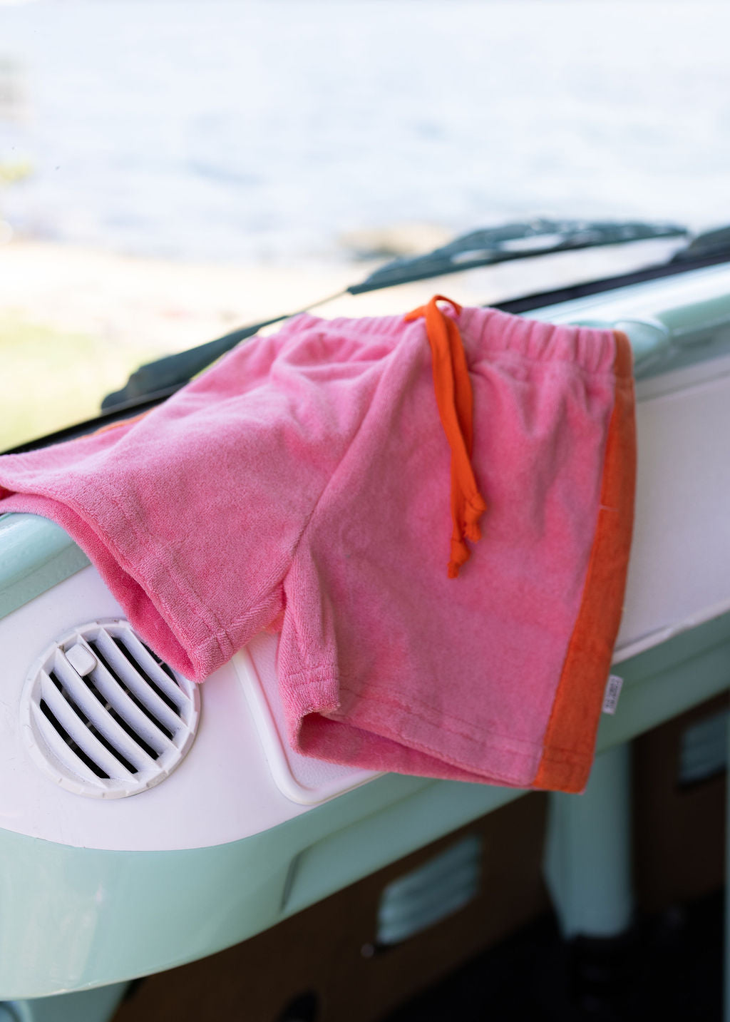 Pink Terry Shorts