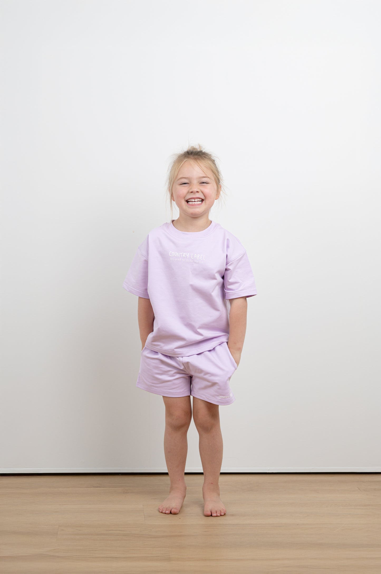 Kid's Lilac Shorts