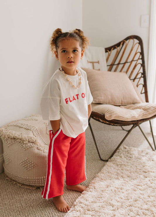 Racer Pant Red