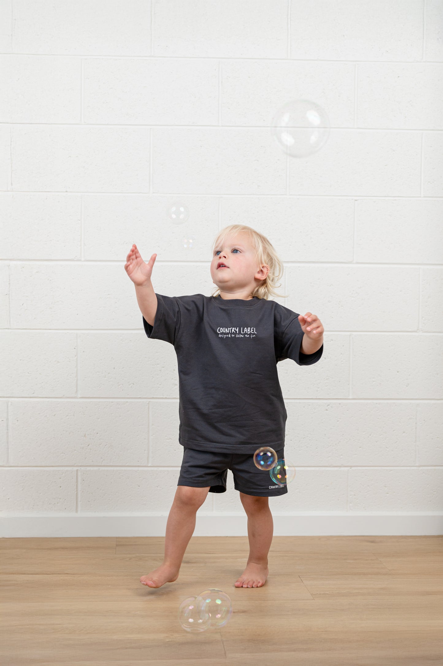 Kid's Charcoal Tee