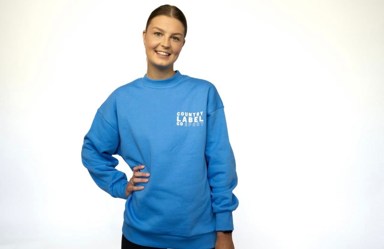 Women's Blue Sports Jumper