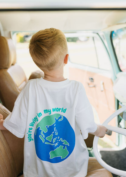 Living in my World Tee